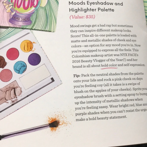 5/$15 💥Moods Eyeshadow and Highlighter Palette - Picture 2 of 4